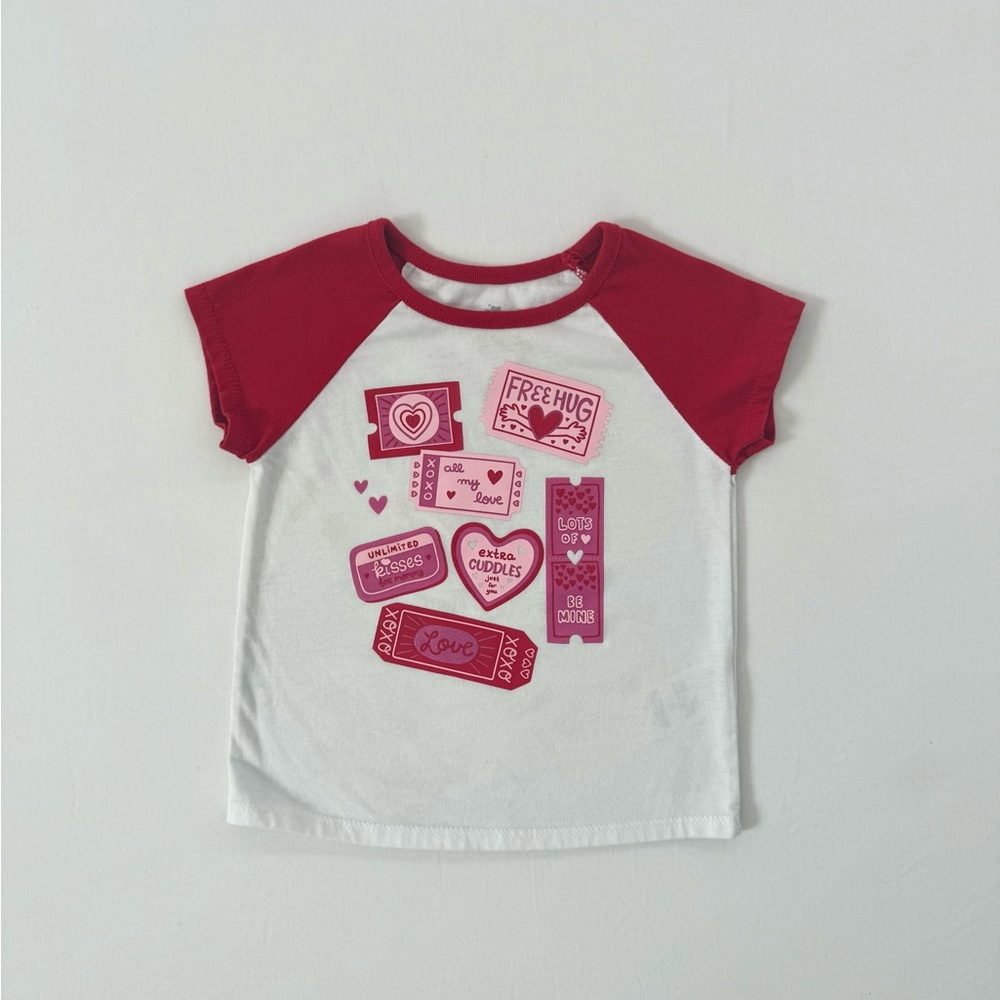 Valentine’s Day Girls Graphic Tee
